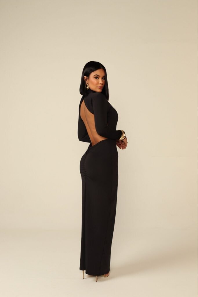 Vestido Modelador Gola Alta