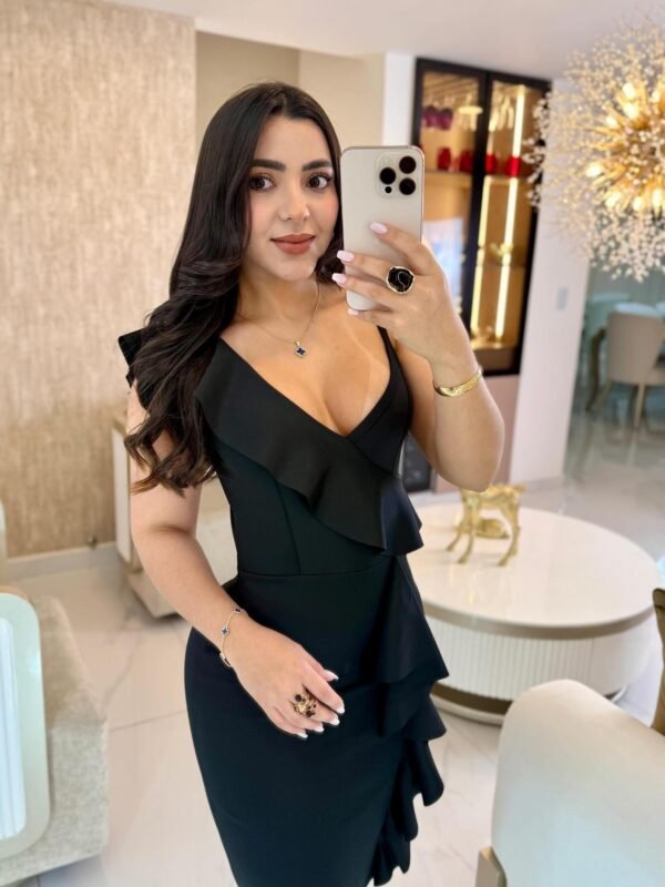 Vestido Modelador Babados – Pré-Venda Exclusiva | Coleção 2026