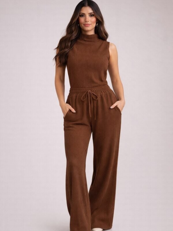 Conjunto Canelado Bela – Frete Grátis